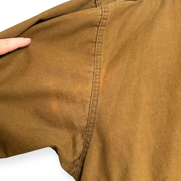 Vintage Dockers Levi's Khaki Barn Chore Workwear Coat Men's Size S - Picture 11 of 15